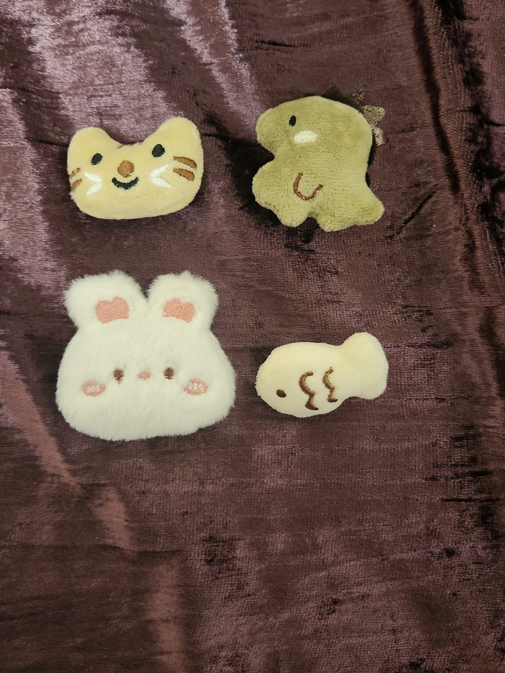 Fluffy Soft Brooches